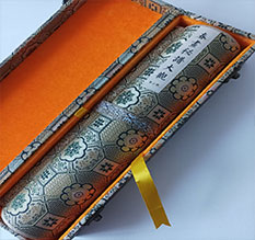 洛江书画装裱案例